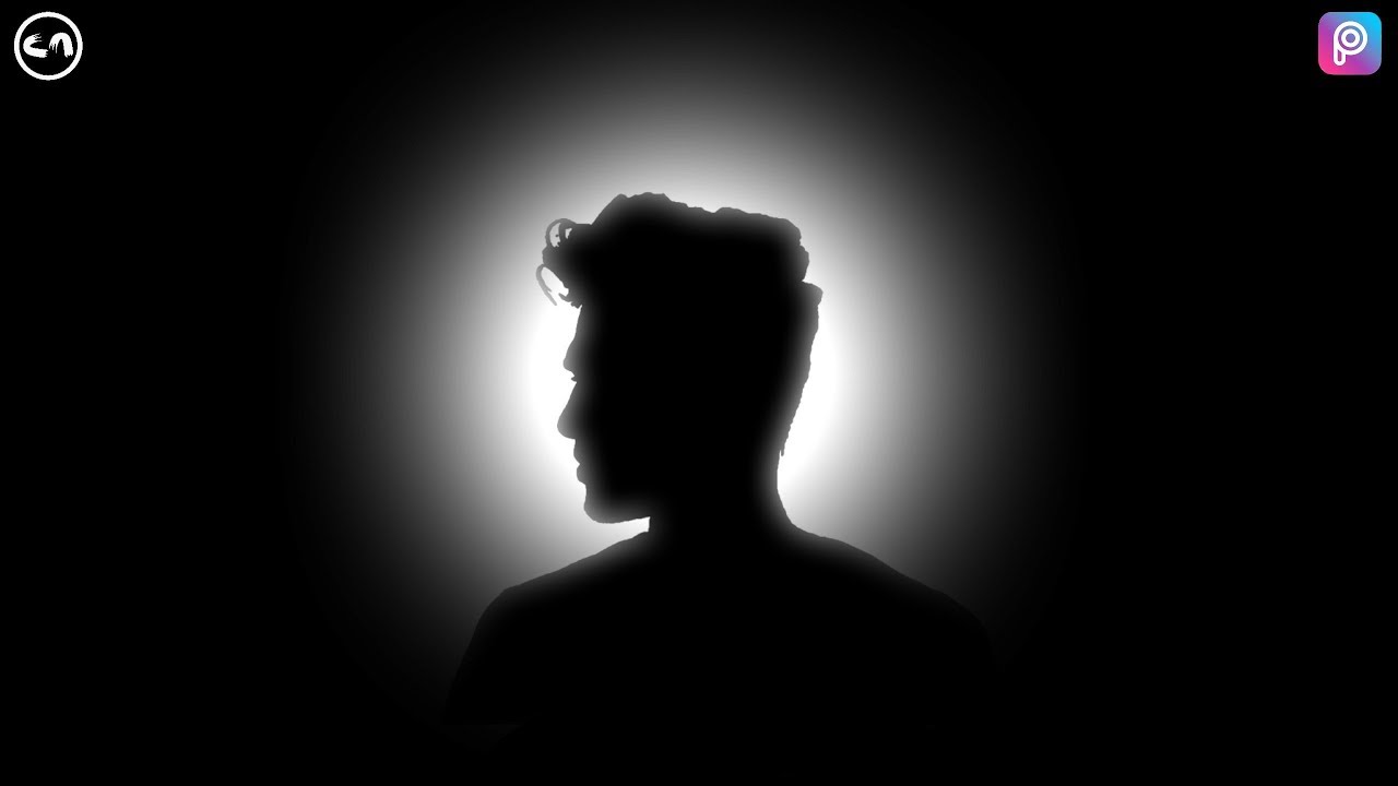 Silhouette Face Logo - Picsart Tutorial