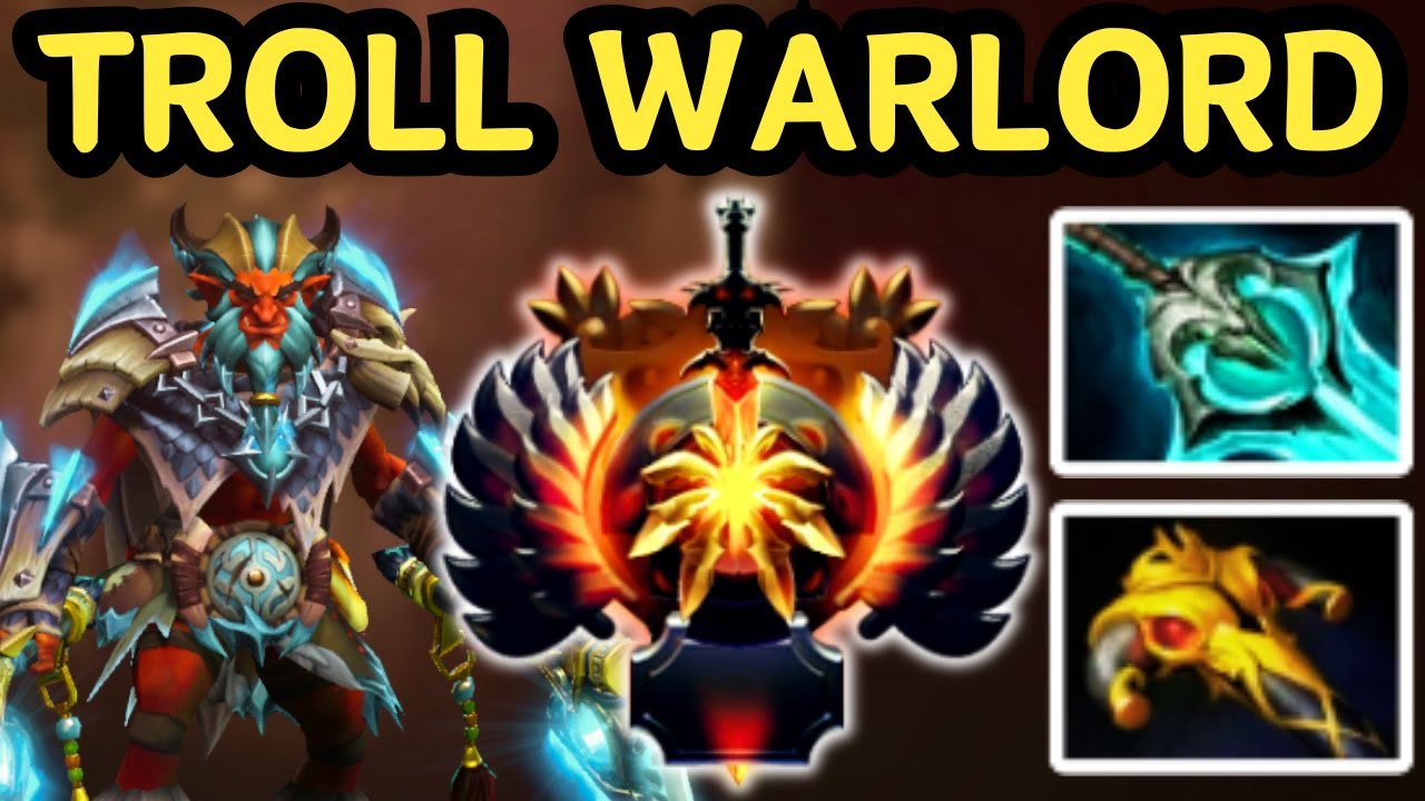 🔥 WHY TROLL WARLORD CARRY NEVER LOSES A FIGHT 🔥 DOTA 2