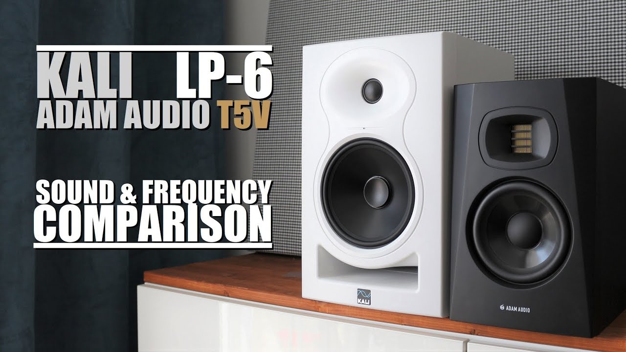 Kali LP-6 против Adam Audio T5V || Сравнение звука и частотных характеристик