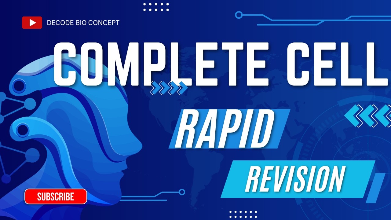 🛑🛑 CELL RAPID REVISION