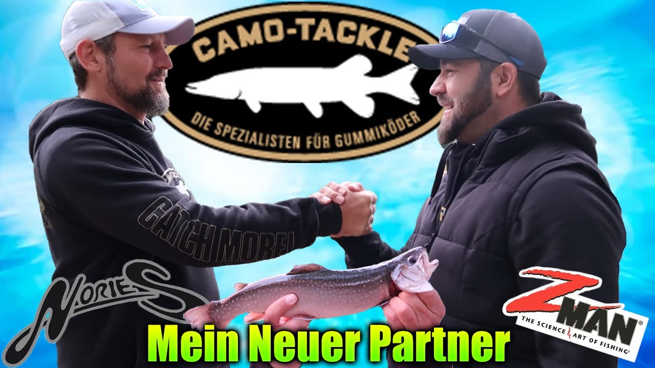 Mit meinem neuem Partner Camo - Tackle zusammen im Angelparadies Eschede