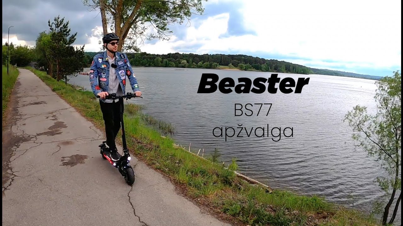 Elektrinis paspirtukas Beaster BS77 - ir komforto ir galios mėgėjams