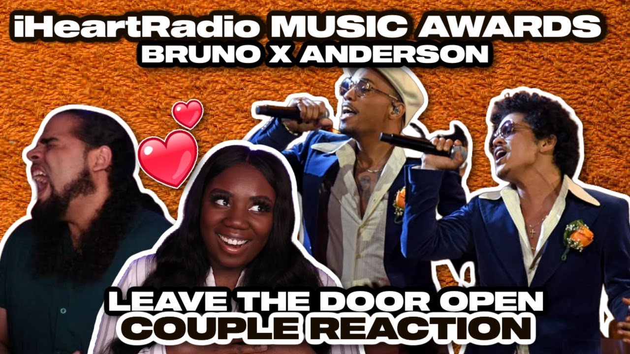 Couple Reacts to Silk Sonic - Leave The Door Open (iHeartRadio Music Awards 2021 Live Performance)