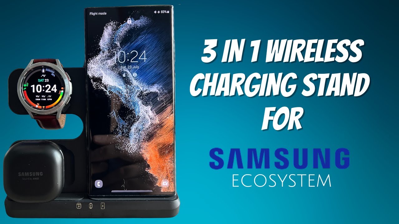 3 in 1 Wireless Charger for Samsung Devices | CAVN 3 in 1 Charger
