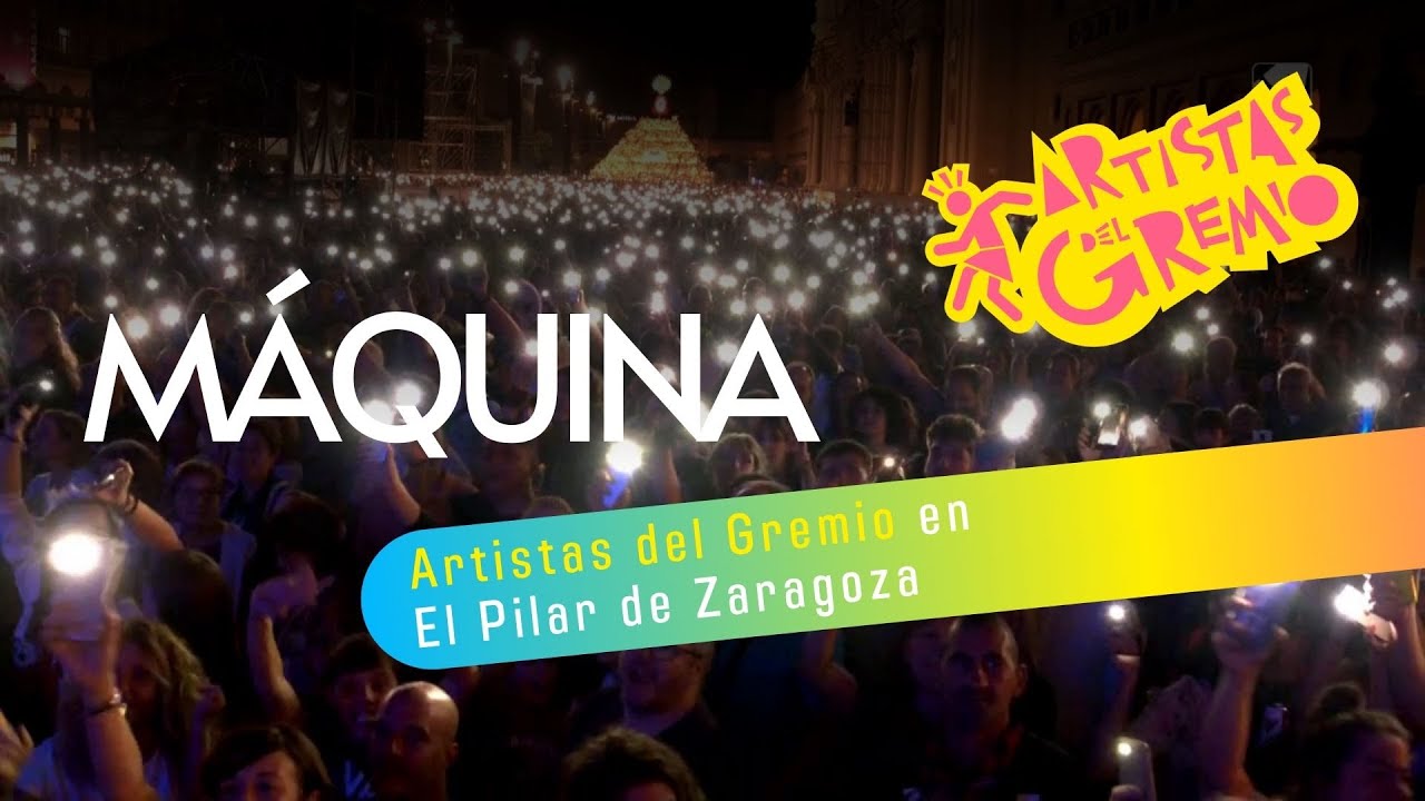 Máquina & Techno - Artistas del Gremio en la Plaza del Pilar de Zaragoza