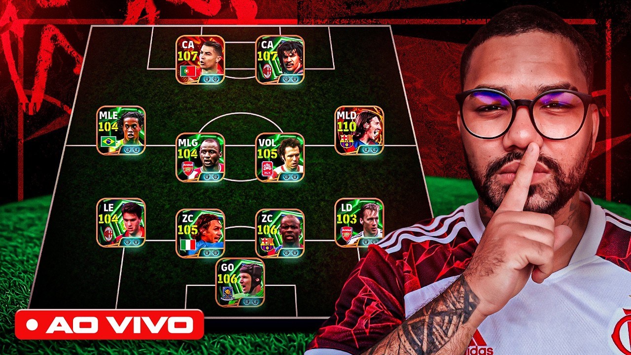 🔴 AO VIVO (TOP 23 NA LIGA EFOOTBALL)  RUMO AO TOPO SUBINDO PONTOS NA CONTA SECUNDÁRIA.