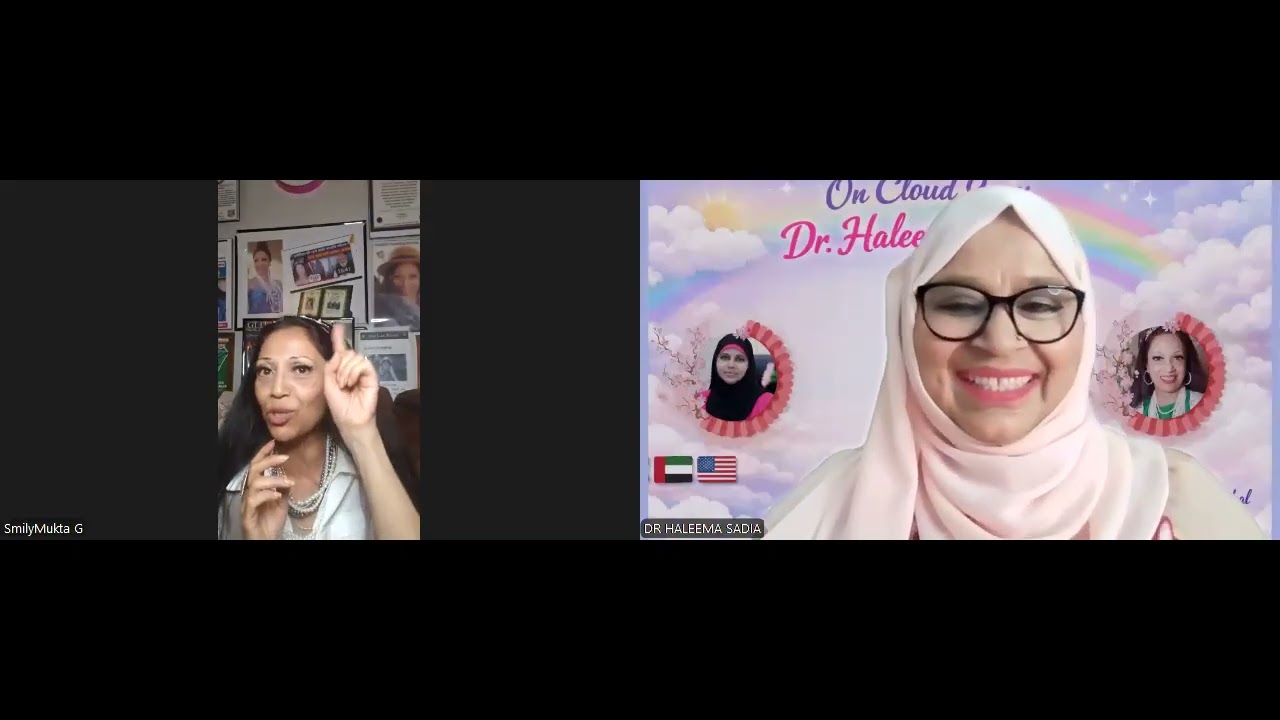 On Cloud-9 with Dr. Haleema SadiaFeaturing Inspiration AmbassadorSmily Mukta Ghosal