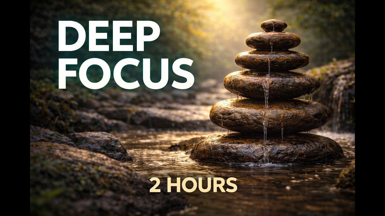 Deep Focus Study Session | 2 Hour Ambient Music for Productivity & Concentration