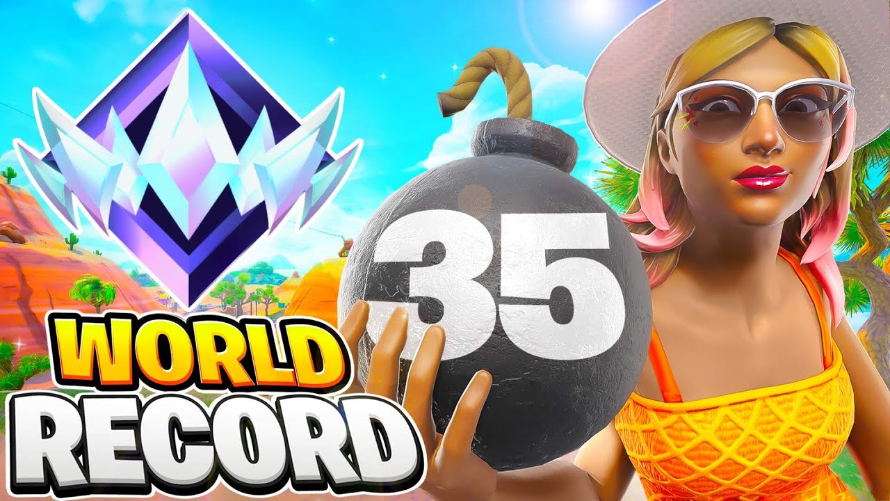 35 KILL WIN IN UNREAL SOLO RELOAD RANKED (World Record)