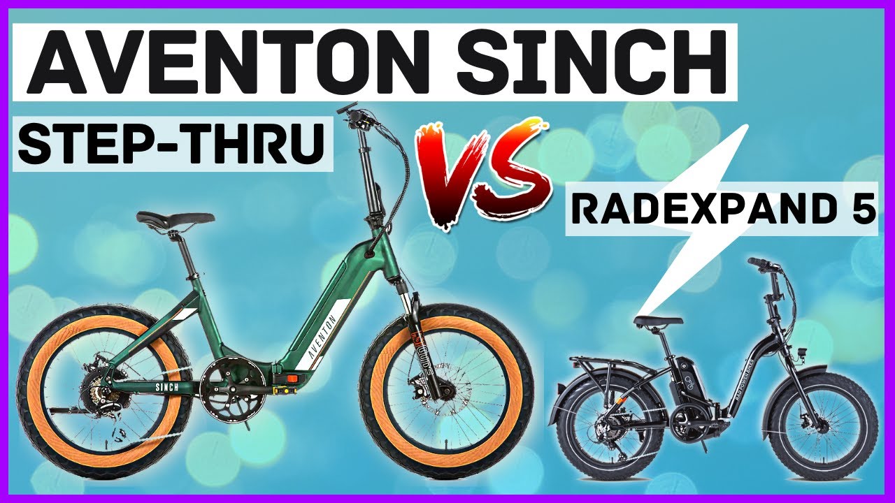 Aventon Sinch Step-Thru vs RadExpand 5 - Folding Ebike Clash! ⚔
