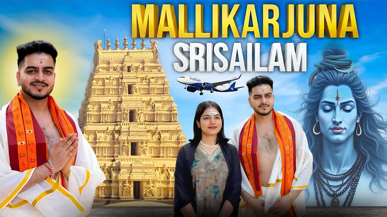 SRISAILAM JYOTIRLING TRIP WITH SWATI 🕉️❤️ || Rachit Rojha Vlogs