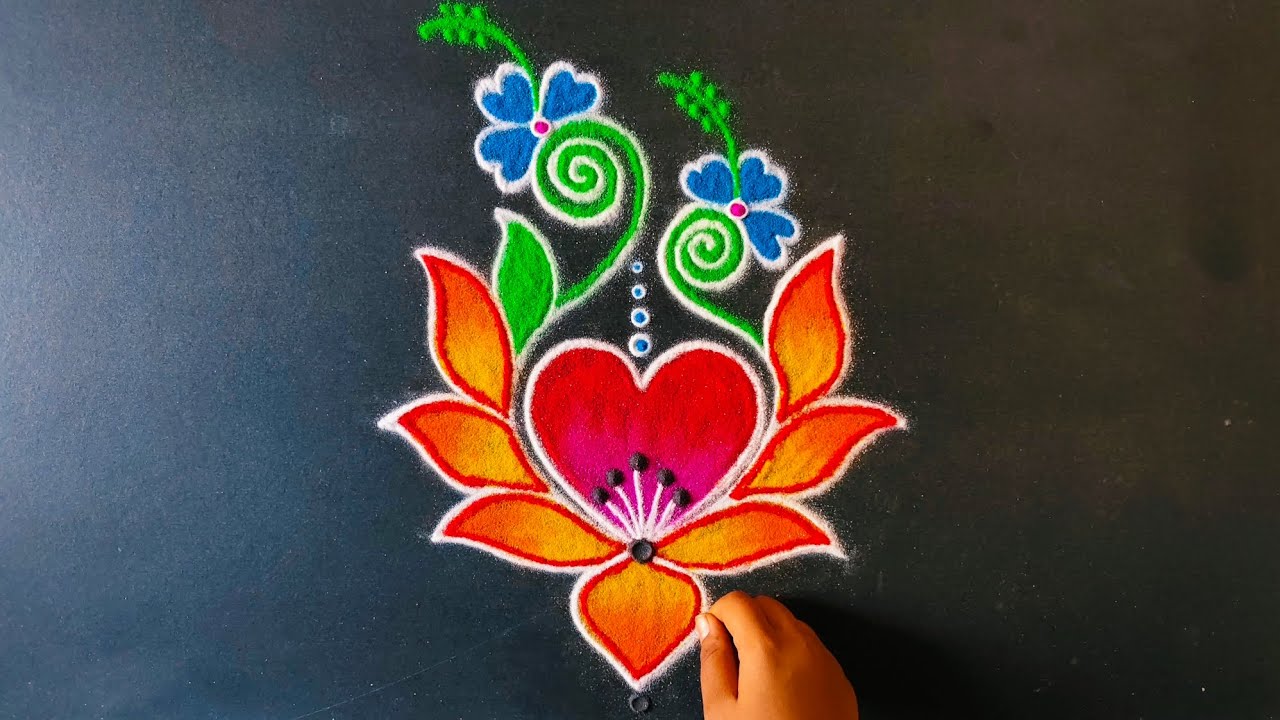 Easy Ratham muggulu | Ratha Saptami special ratham rangoli | Simple ratham rangoli | Chariot kolam