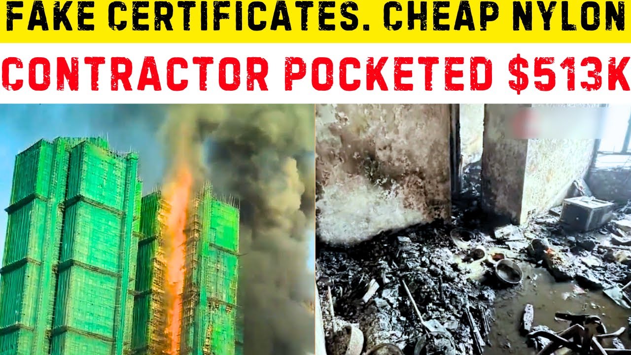 DEATH TRAP Confirmed! Hong Kong Tower Inferno, Fake Certs & A $3 Scam That Killed 128