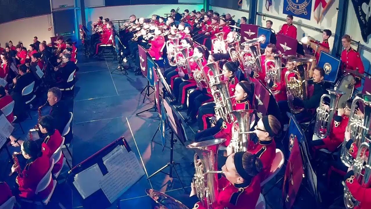 BIYB & Band of the Parachute Regiment 2018: General Mitchell March