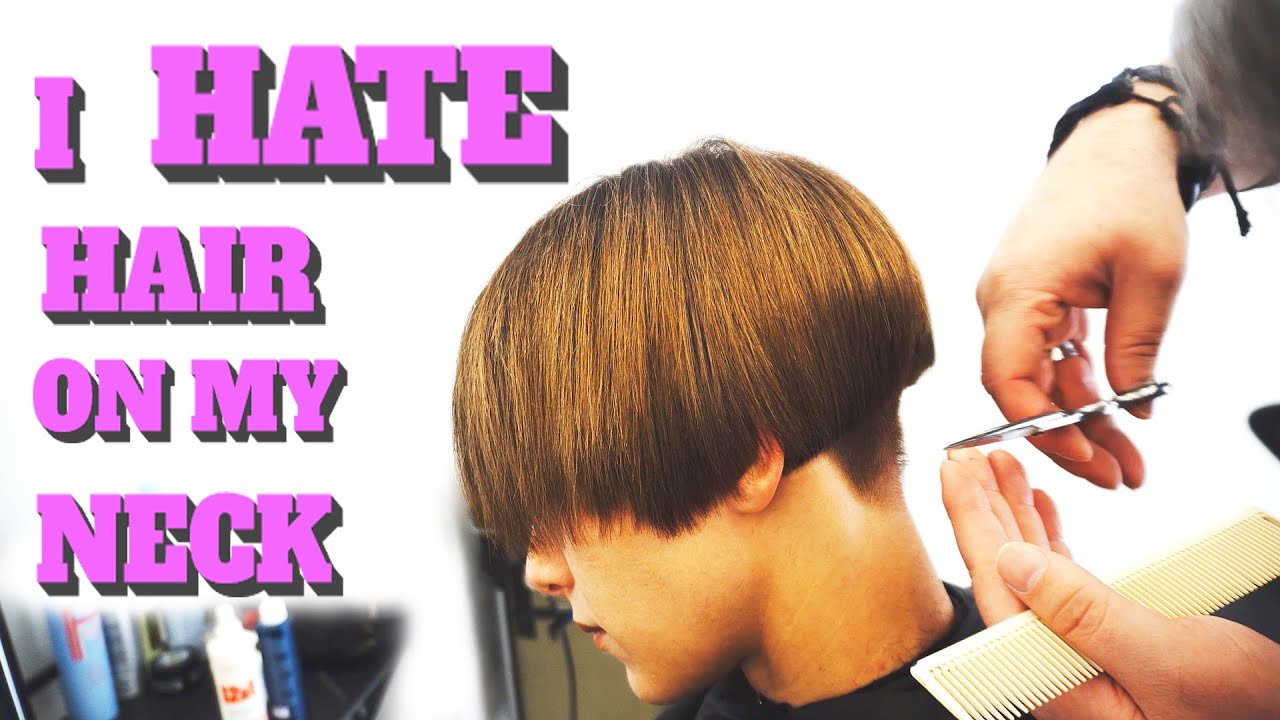 UNIQUE HAIRCUT  - SUPER SHORT MICRO BOB WITH UNDERCUT
