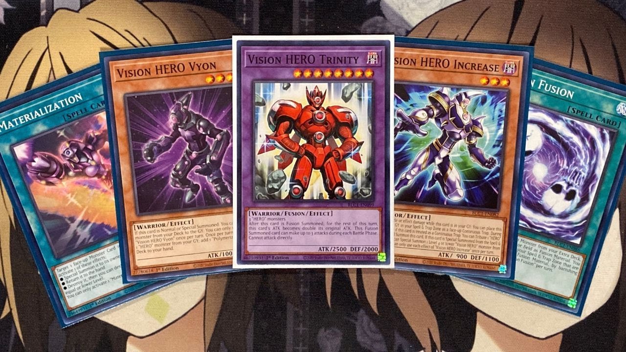 My Vision HERO Yugioh Deck Profile for February 2024