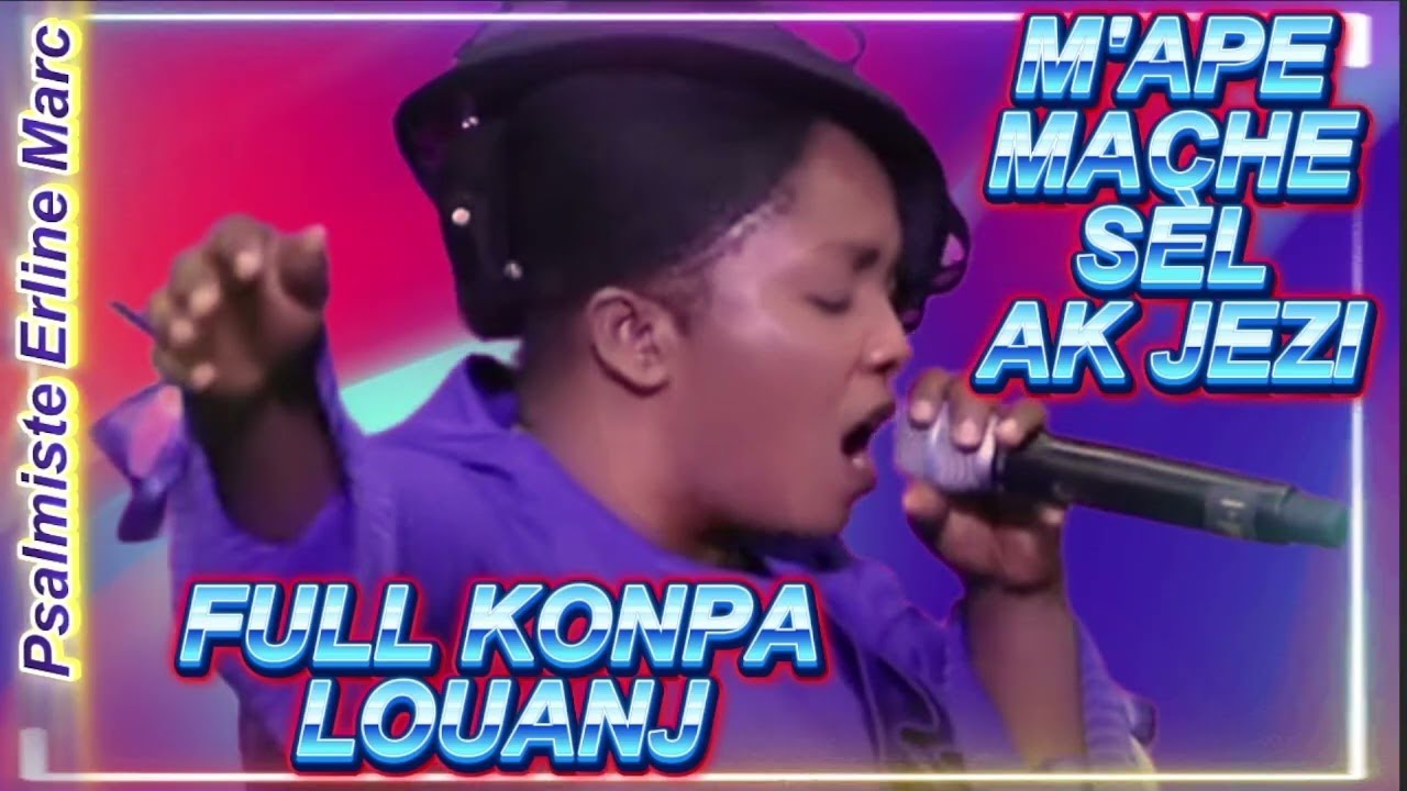 M’ap Mache Sèl ak Jezi Nan Yon Kominyon Diven 🙏| KONPA LOUANJ — Psalmiste Erline Marc ✝️