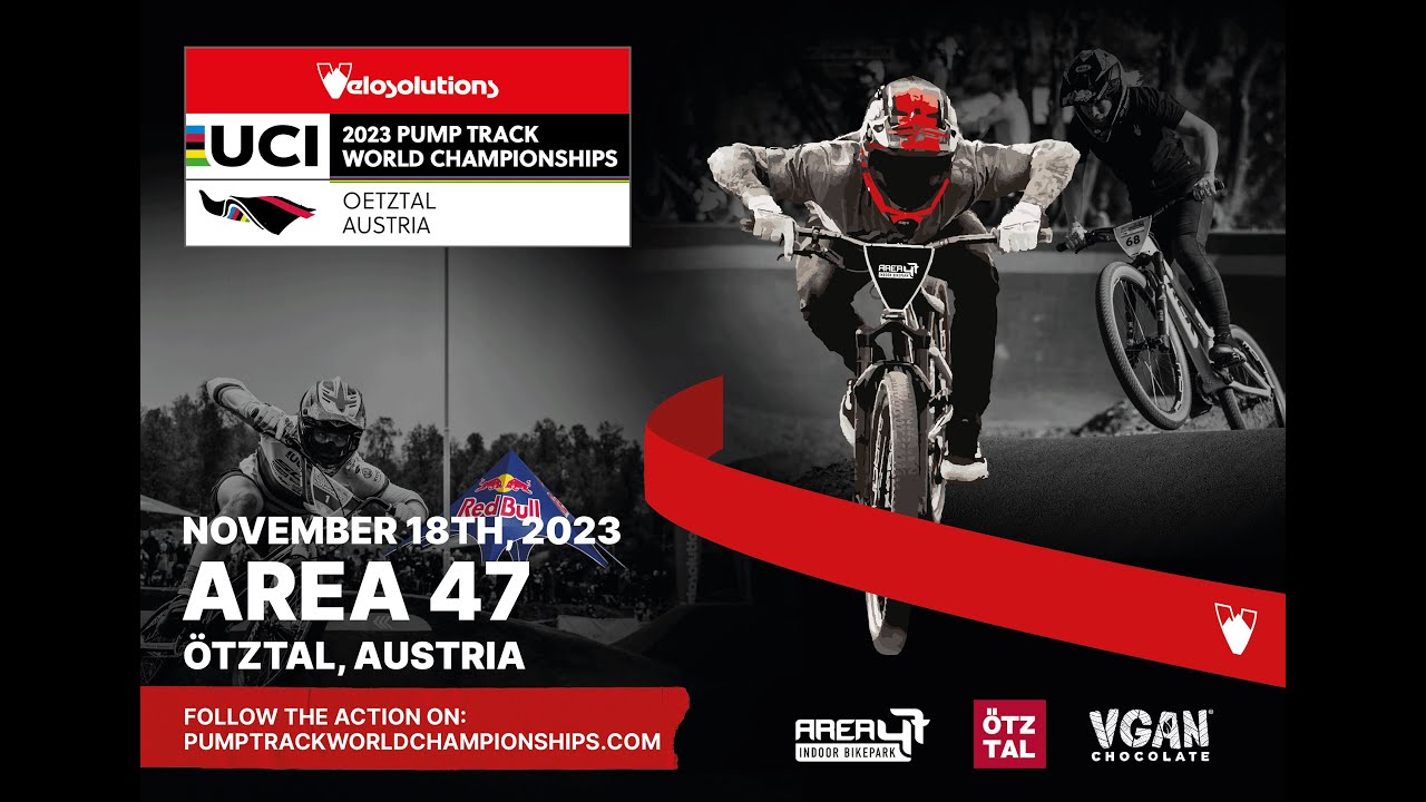 Velosolutions UCI Pump Track World Championships Finals - Live from AREA47, Austria