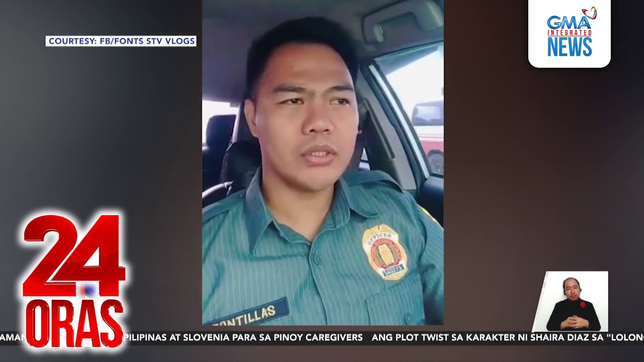 Pulis na naglabas ng hinaing sa vlog, inireklamo ng inciting to sedition | 24 Oras