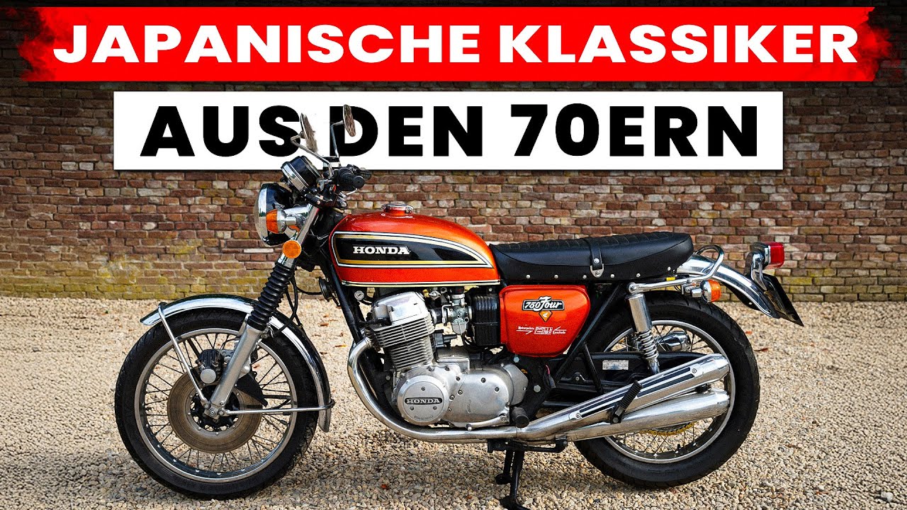 Brutale Japanische Bikes der 70er
