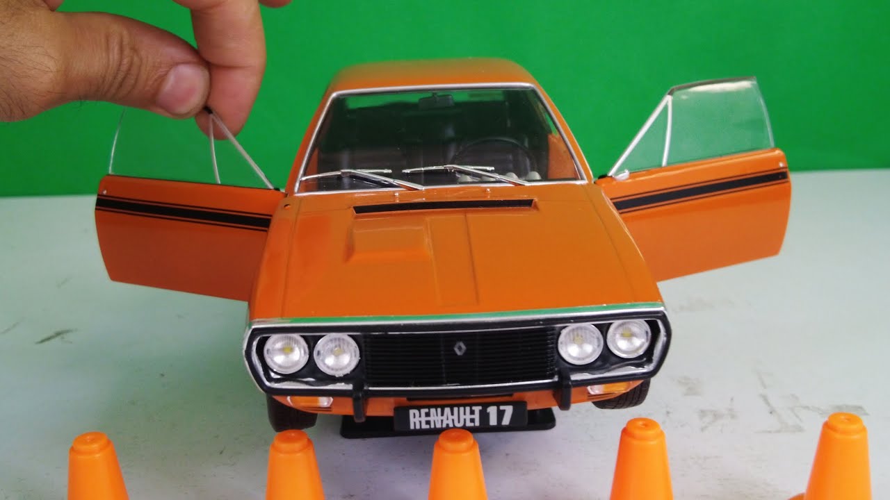 Renault 17 1/18 Scale Model - A Perfect Replica