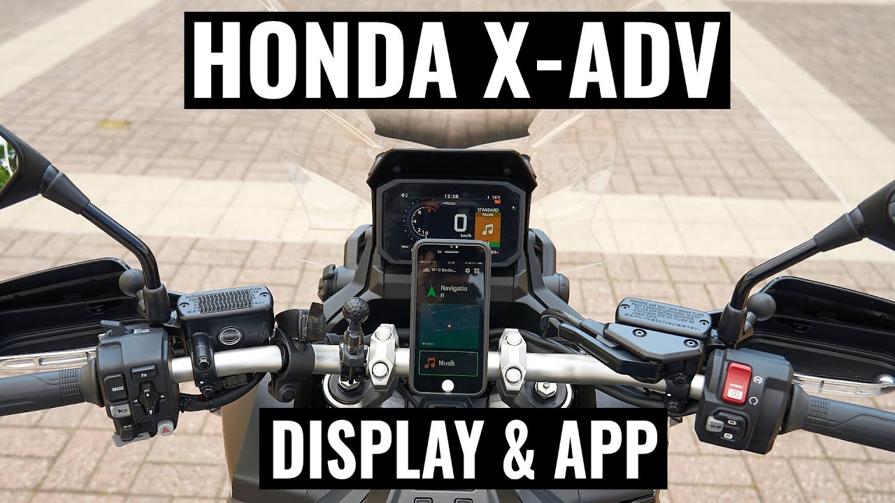 Honda X-ADV Tech Deep Dive &ndash; Display Features & RoadSync App Explained