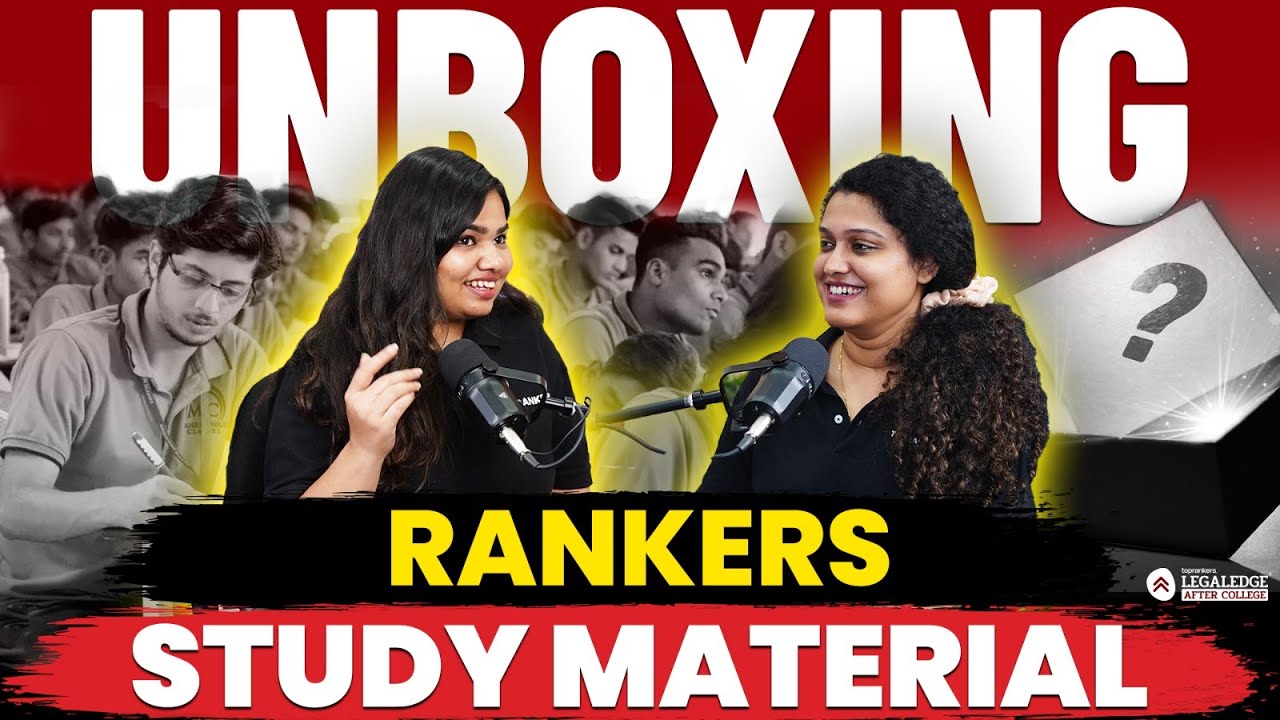 Unboxing Rankers Study Material for LLM Aspirants | Best Books for CLAT PG & AILET PG Preparation