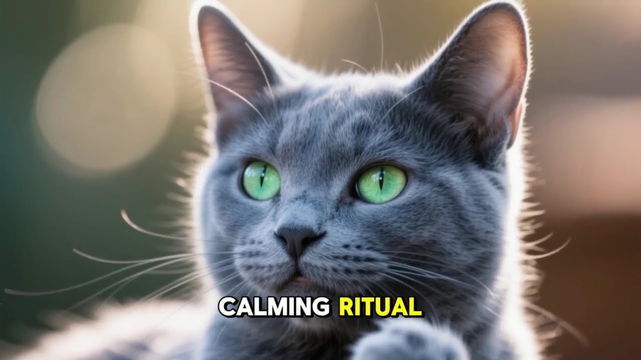 The Russian Blue Cats Morning Symphony in Gravy