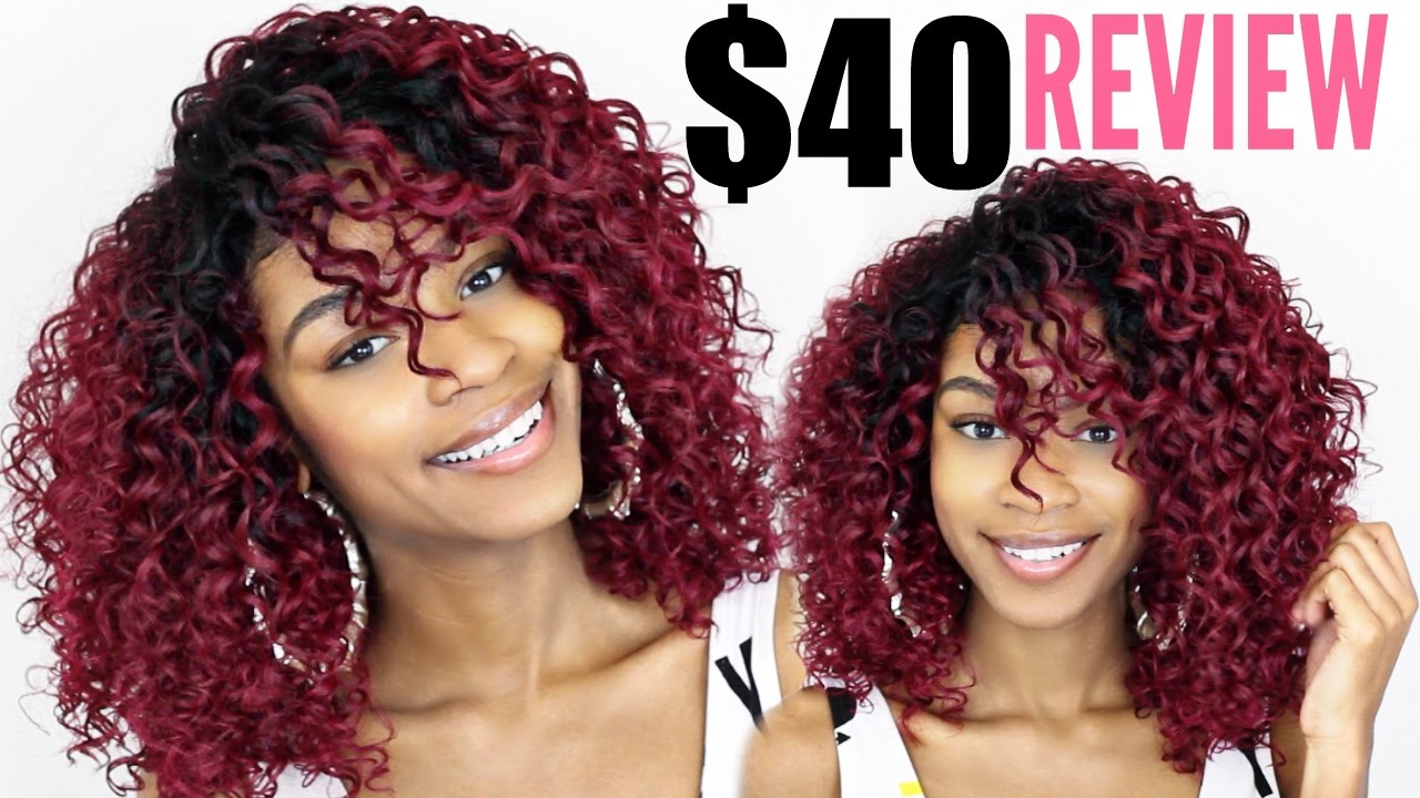 Red Curly Synthetic Wig Review► Its A Wig Yeva TTBURG