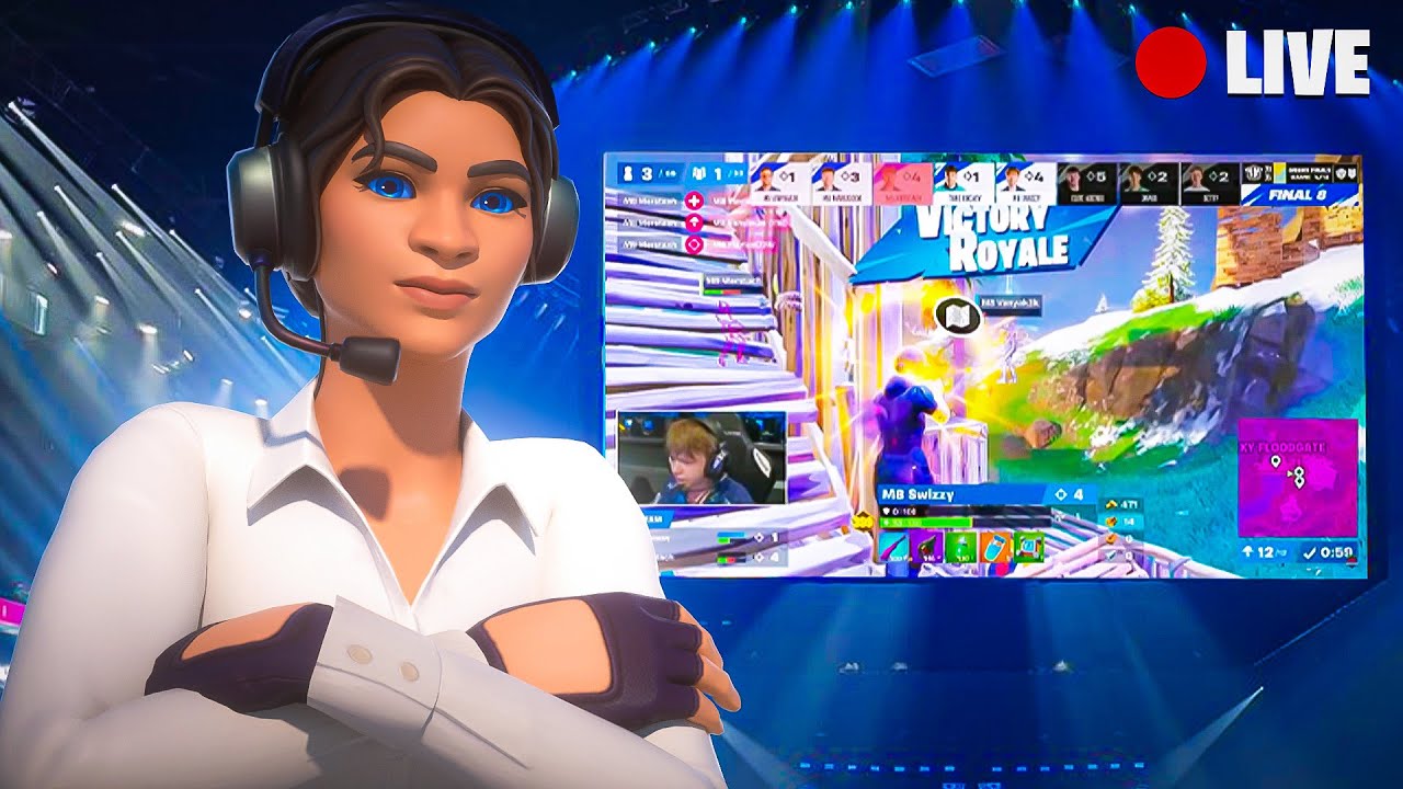 🔴[LIVE FORTNITE FR] CAST EWC DAY 2 POV EOZ PLAYERS ET CARTE VBUCKS A GAGNER 32/100🏆#ad