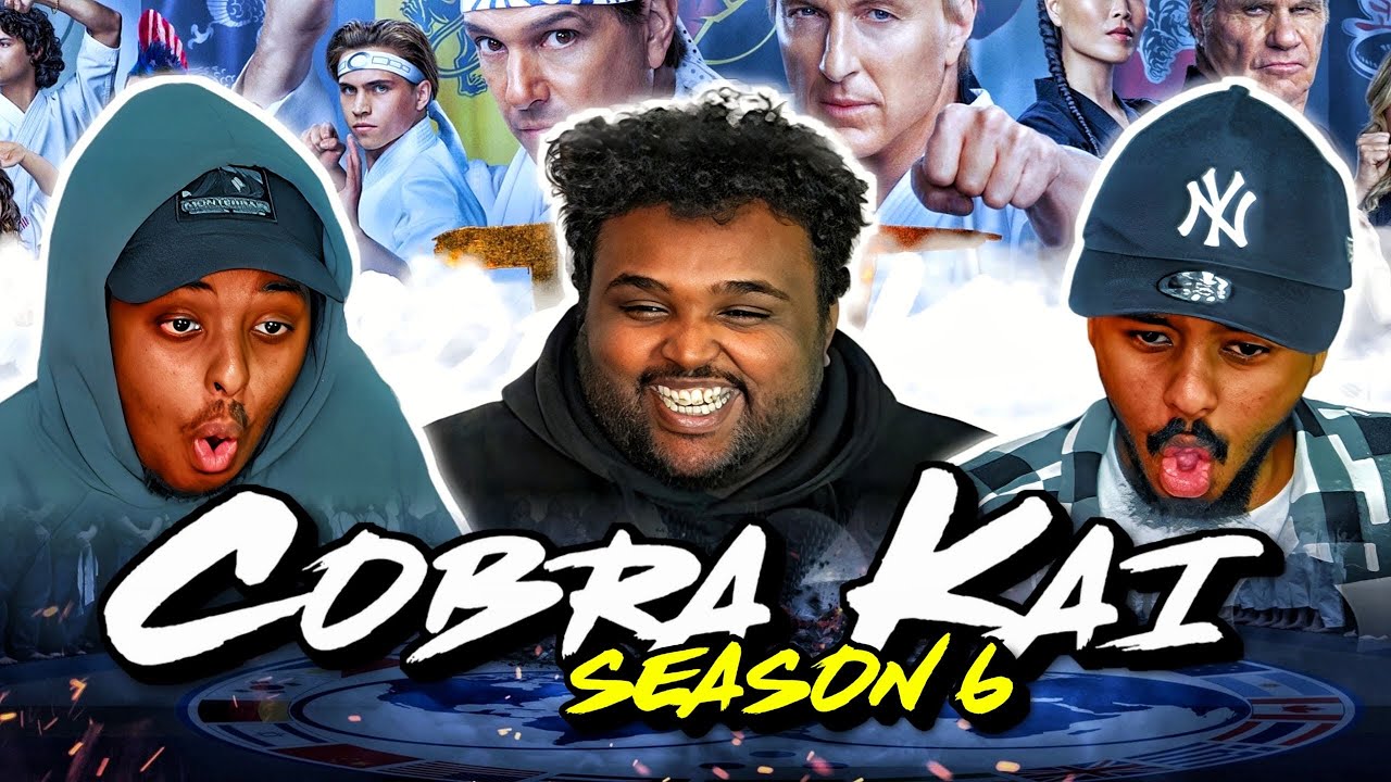WE BINGED Season 6 of *COBRA KAI* and the SEKAI TAIKAI is INSANE!