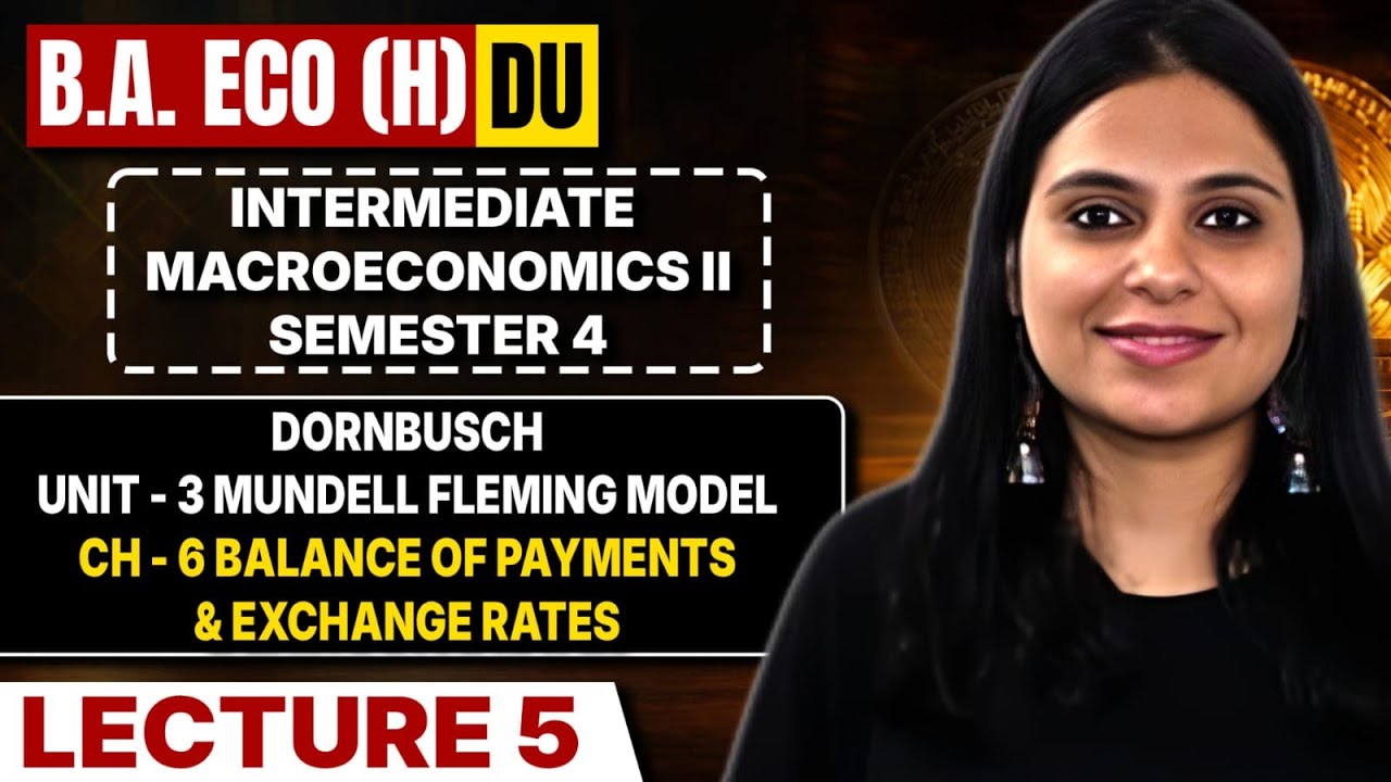 Mundell Fleming Model   Dornbusch Ch 6 International Linkage   Intermediate Macroeconomics II   DEMO