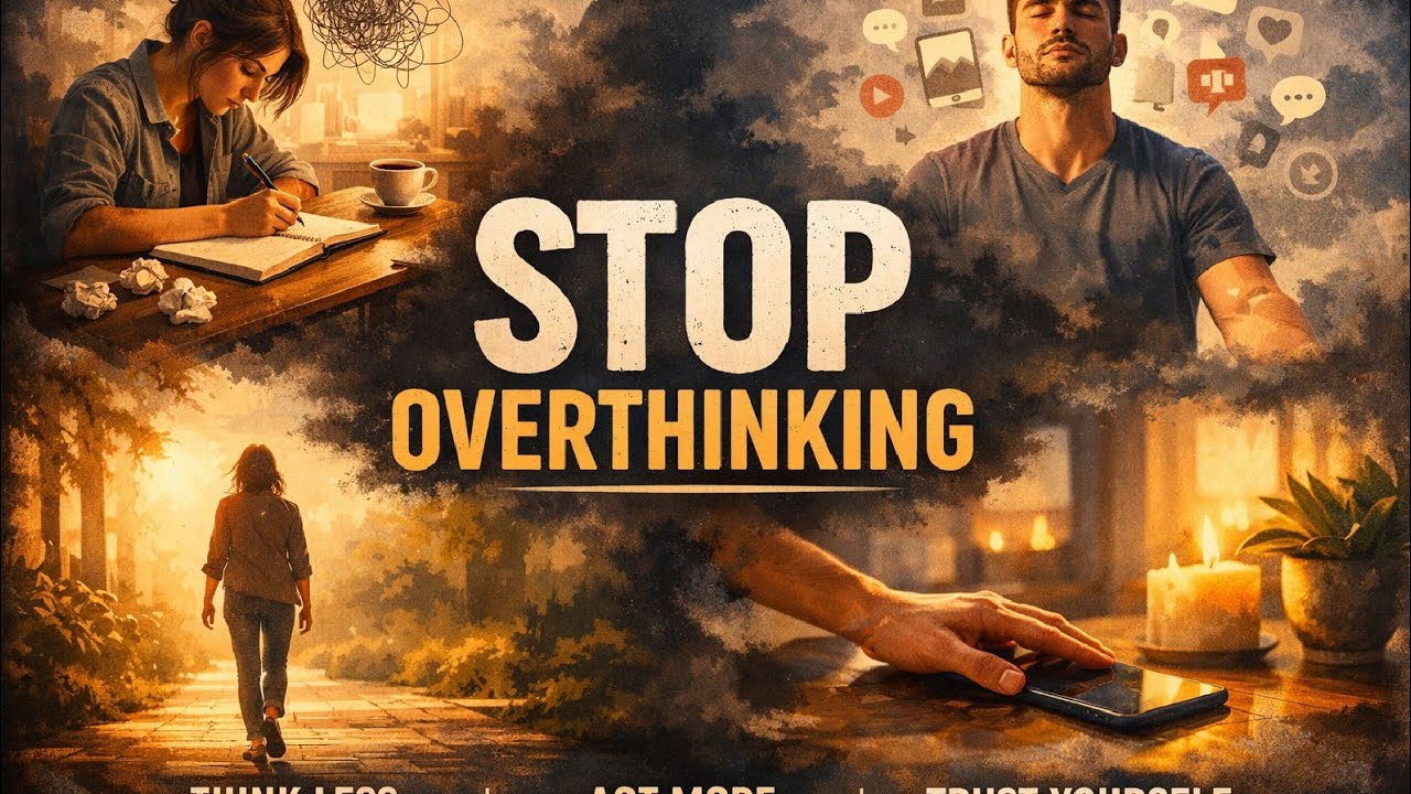 STOP OVERTHINKING | #motivation #cofidence 