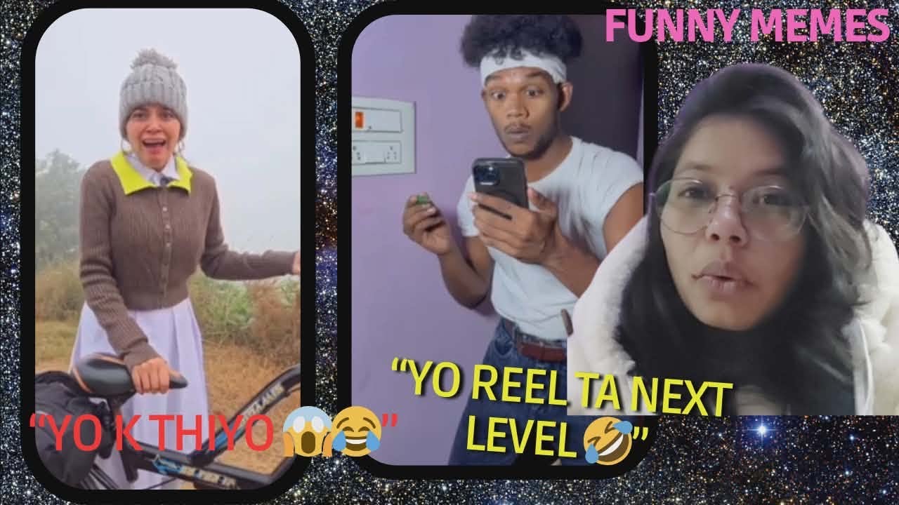 Yo Reel Le Ta Haddai Hasaayo 😂 | Nepali Reaction to Viral Hindi Reels