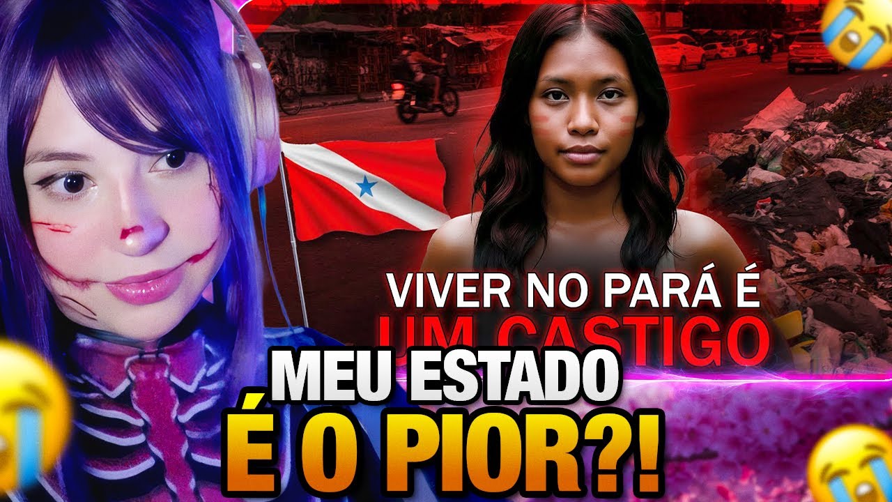 O PAR&Aacute; &Eacute; O PIOR ESTADO DO BRASIL... 💀 | REACT!!!