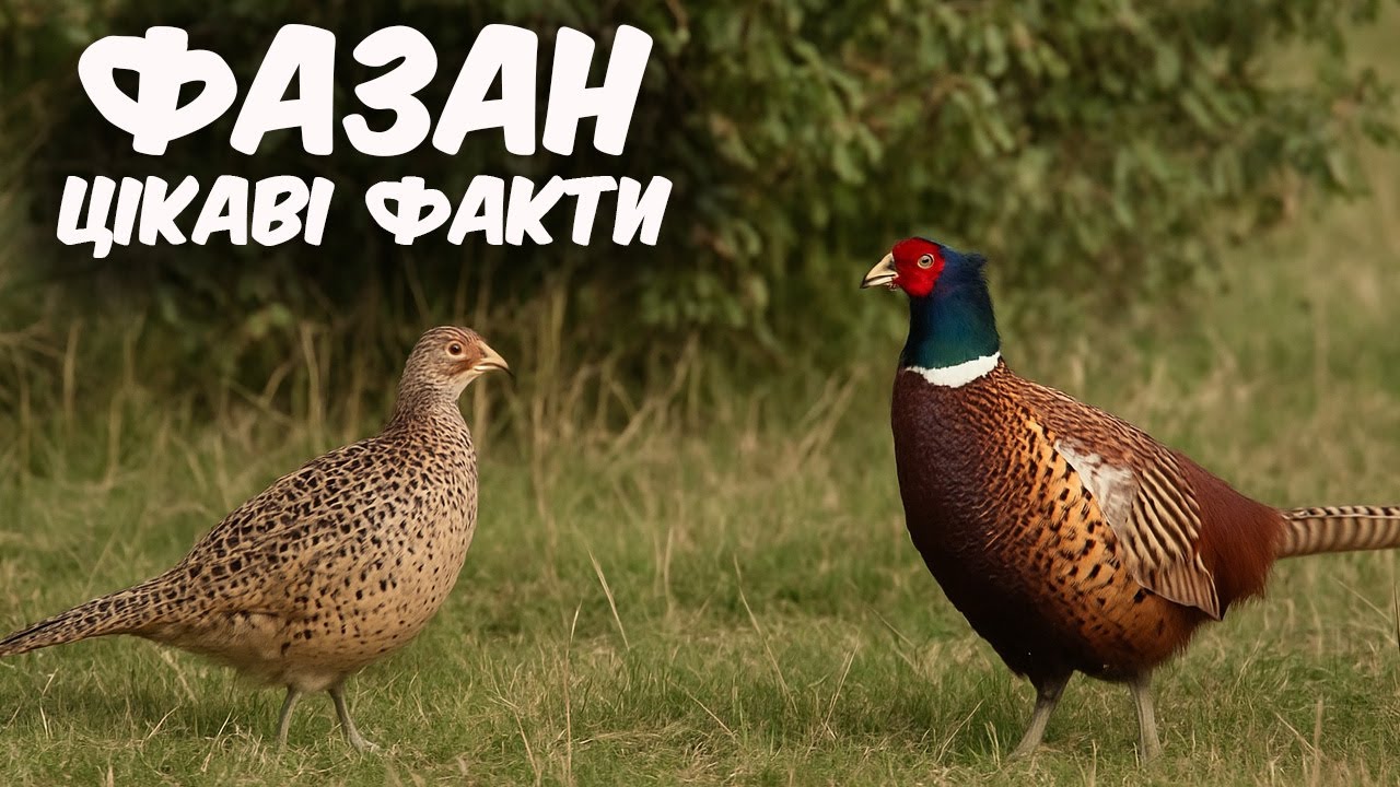 Цікаві факти про фазана. Фазан