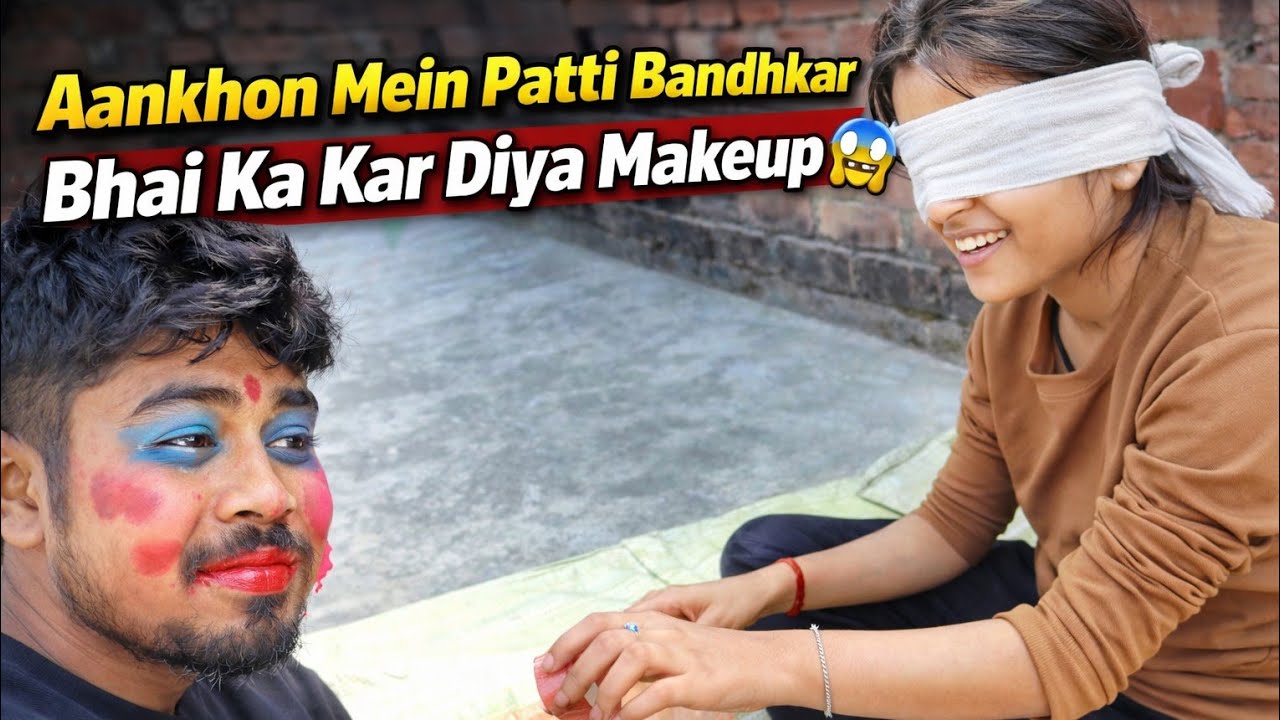 Bhai ko bhoot banaa Diya 🤣😂 