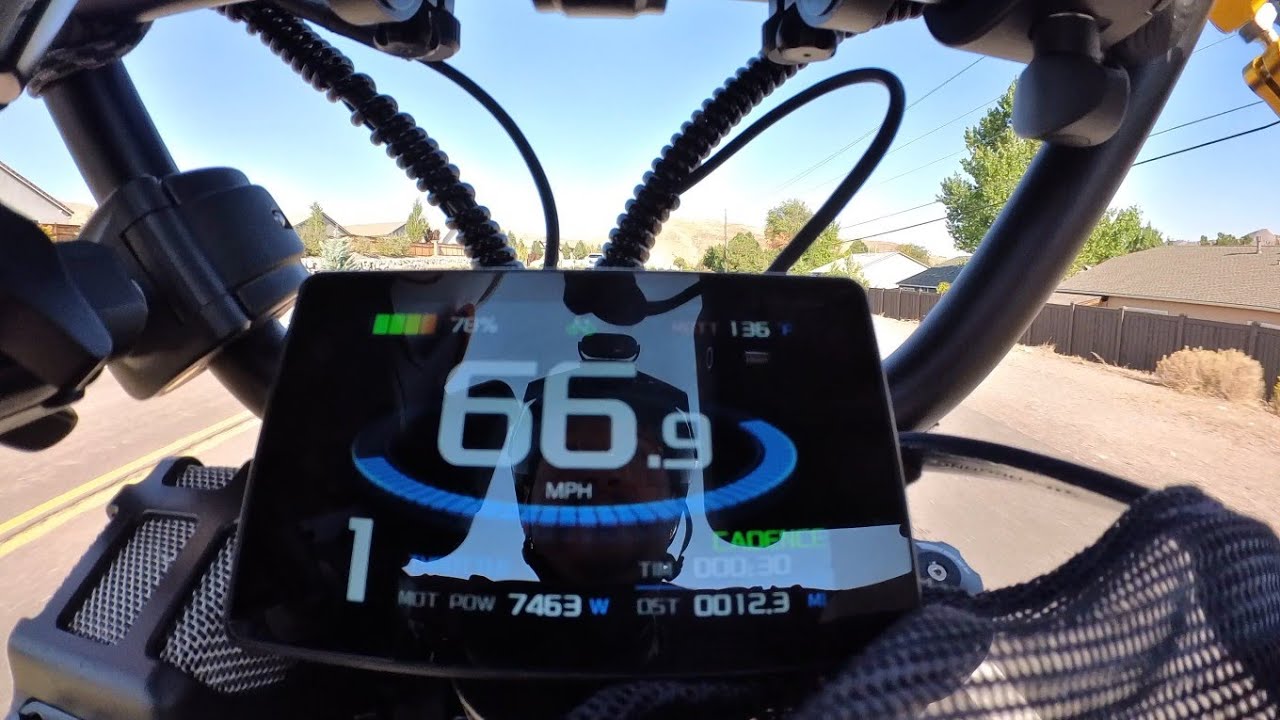 WIRED Predator 72V speed test. Subscribe for more.