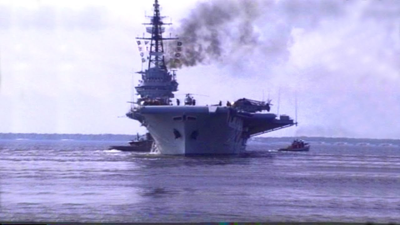 Former HMS Vengeance (Brazilian Navy Minas Gerais)  in Pensacola