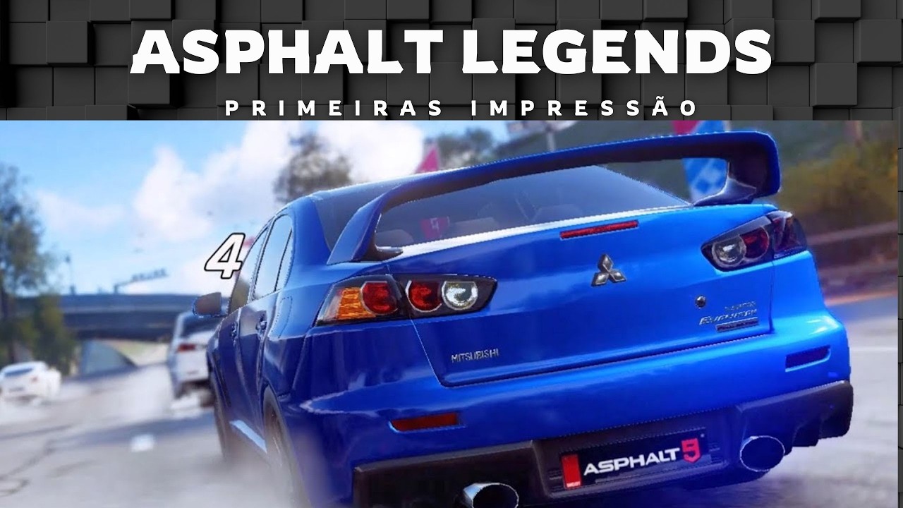 Asphalt Legends minha primeira impressão.