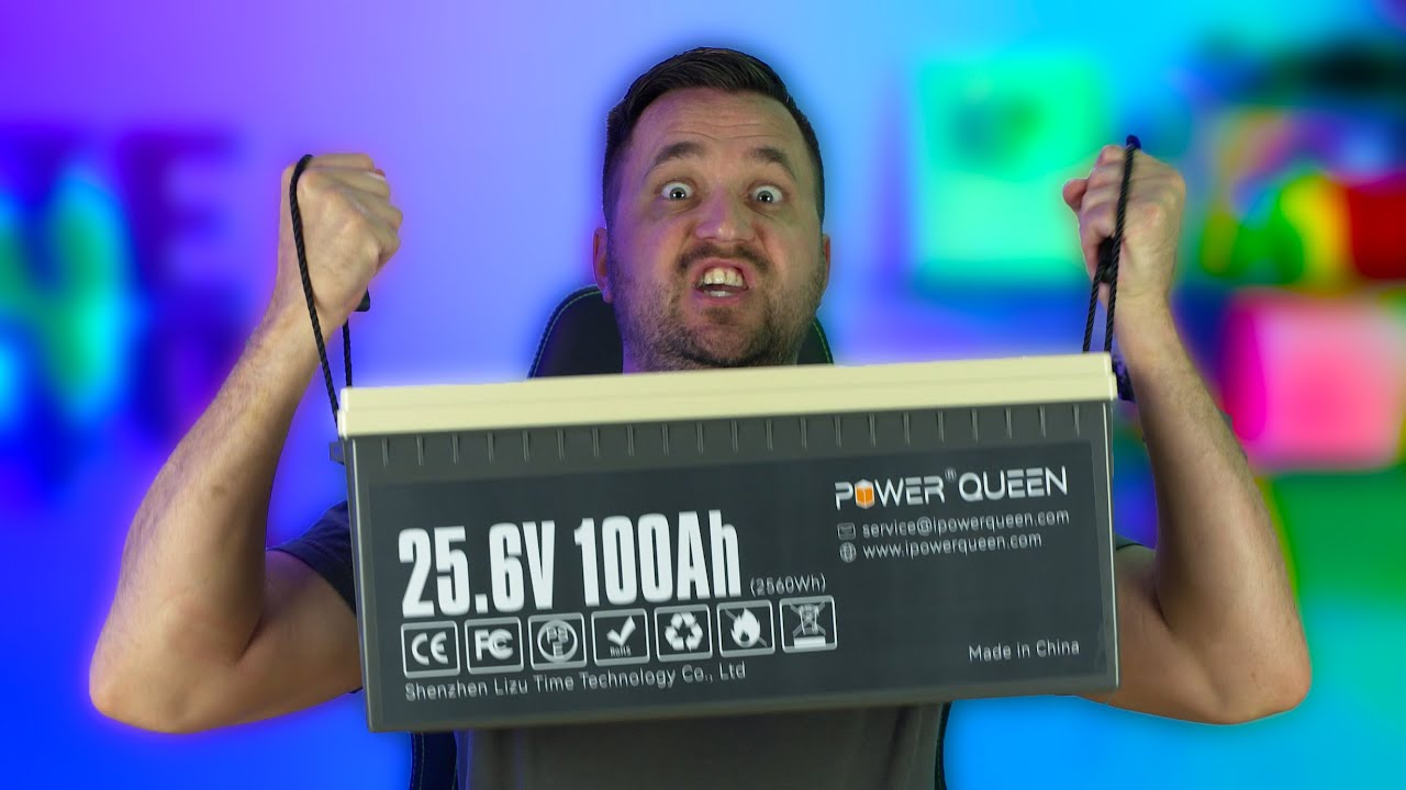 Обзор солнечной батареи Power Queen 25,6 В, 100 А·ч