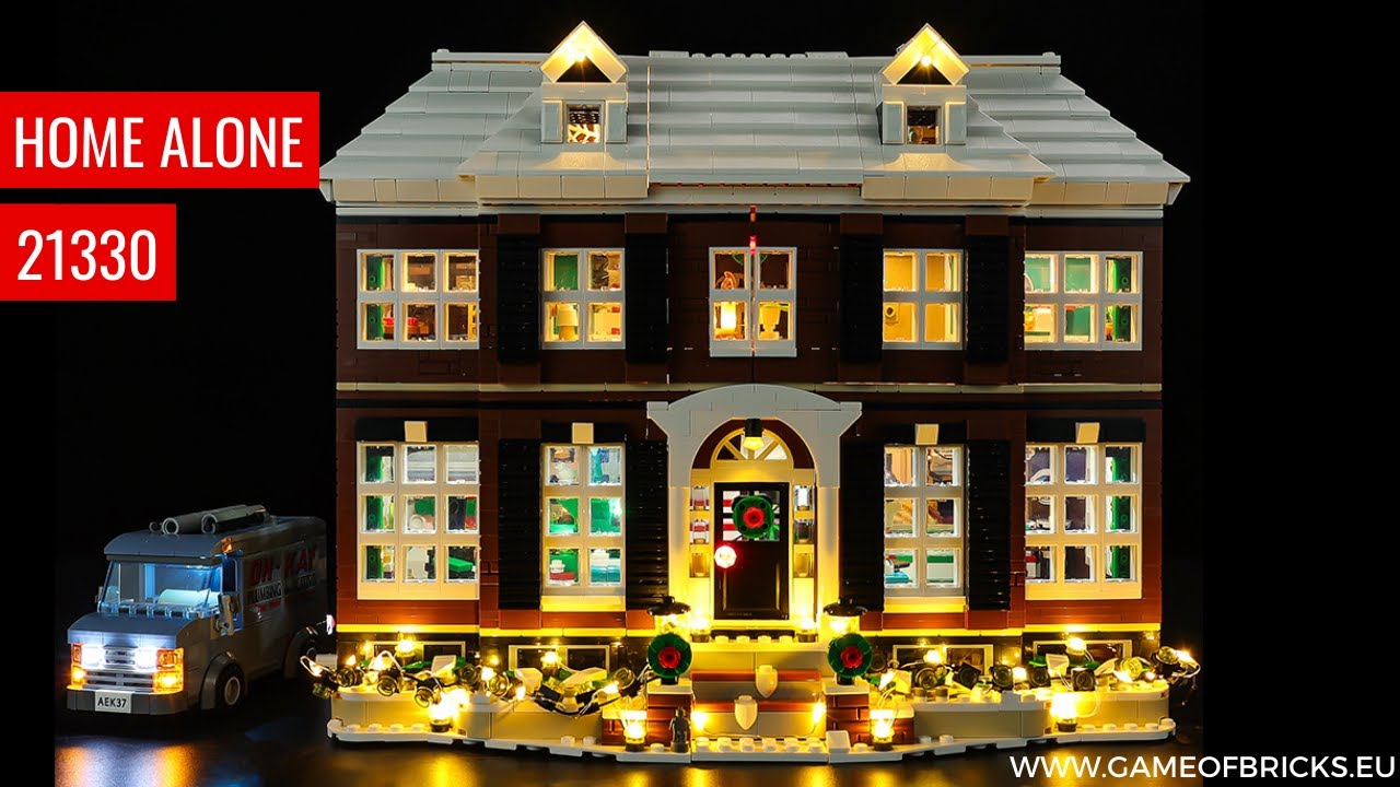 LED Light Kit for LEGO Home Alone 21330 Light Kit (Remote Version)