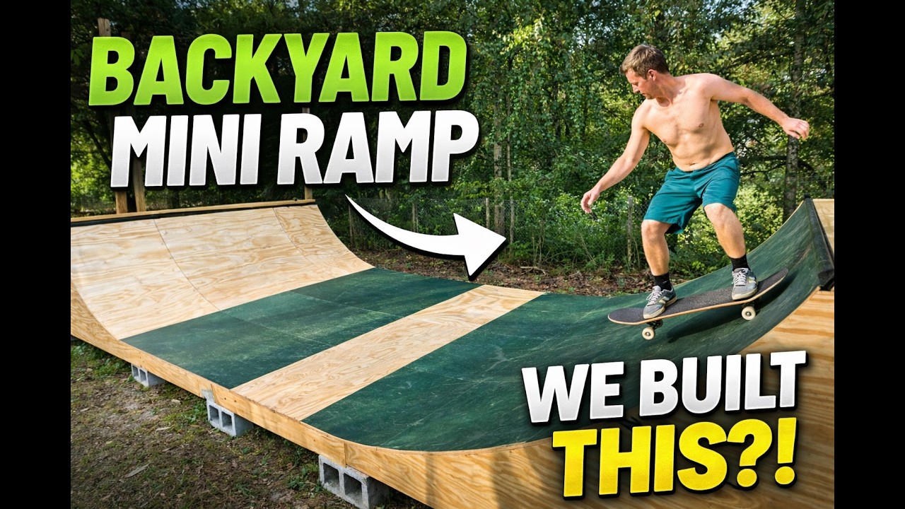 DIY Miniramp: How to Build a Skater's Dream