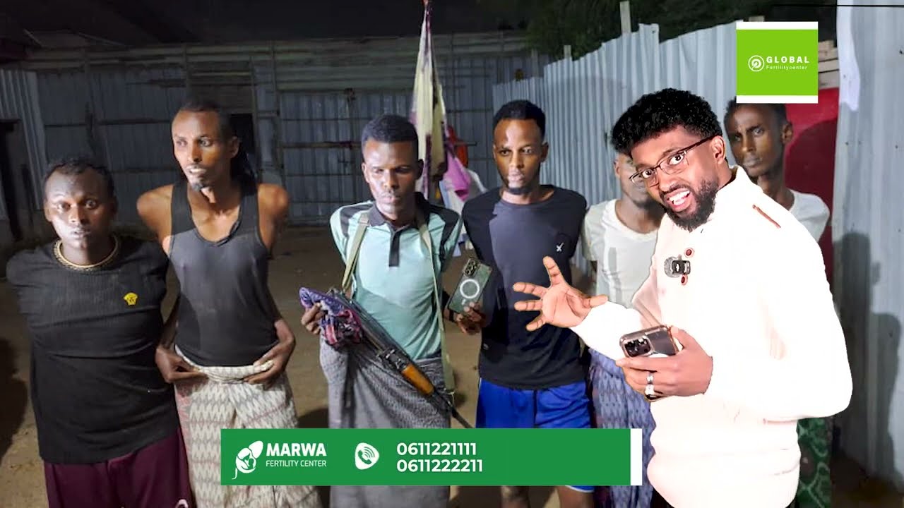 Lix nin oo midba kan kale ka naxariis daran yahay oo qaab yaab leh loo qabtey| Waxay sameeyeen xumaa