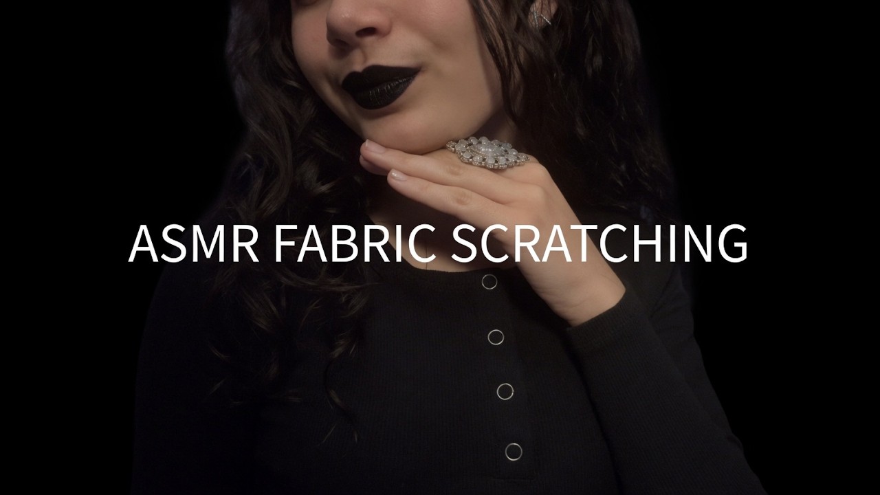 ASMR Fabric Scratching (Hand Movements, Fast Tapping, Personal Attention)