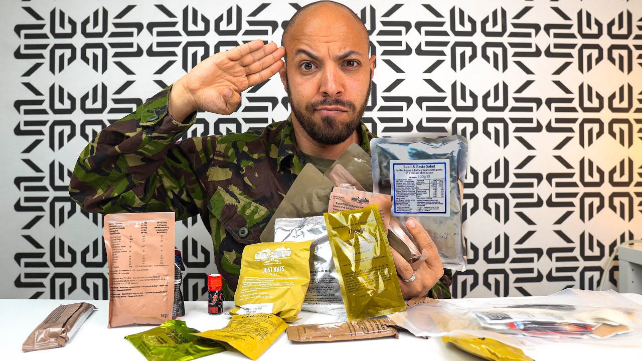 تجربة أكل الجيش البريطاني | British Army food