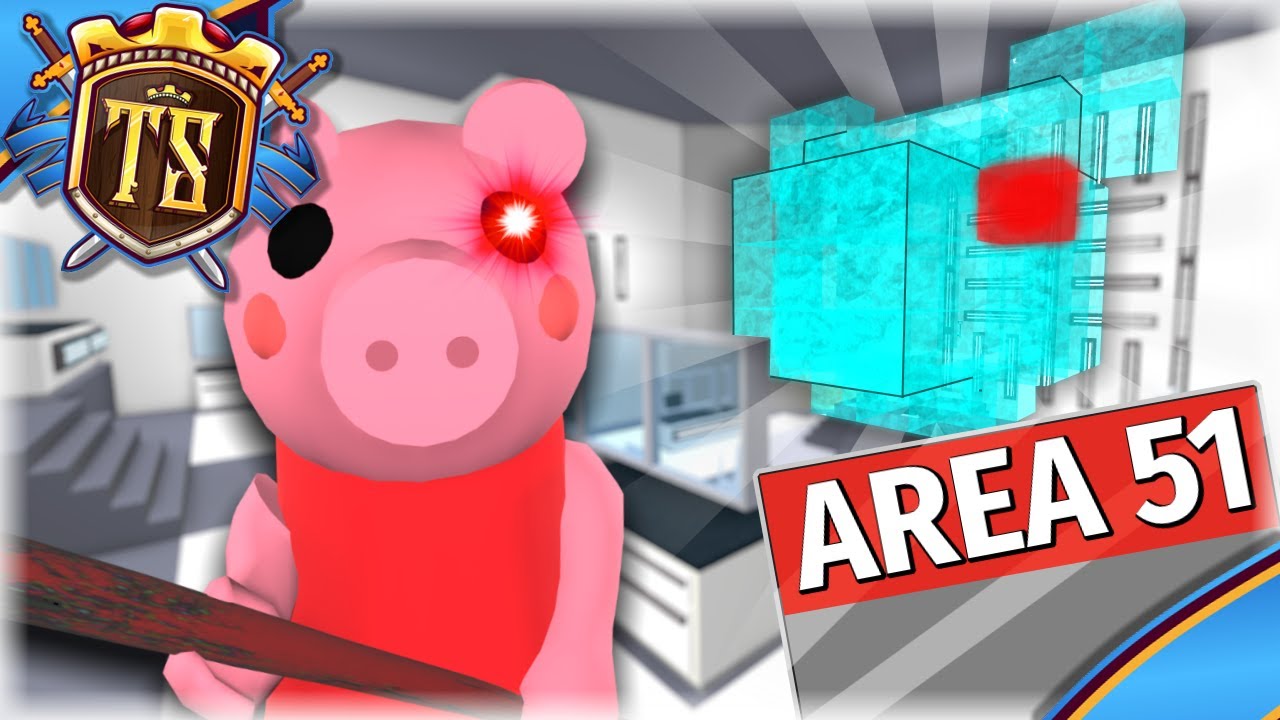 *Del 2* BYGGER AREA 51 I PIGGY! - Piggy | Dansk Roblox med @TortenSkjold