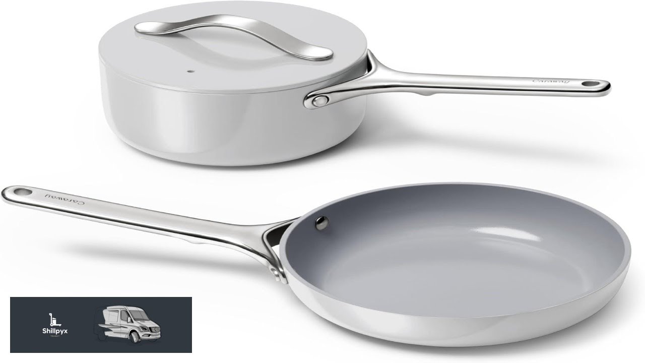 Caraway Mini Cookware Set Non Stick Ceramic Fry Pan (1.05 qt 8