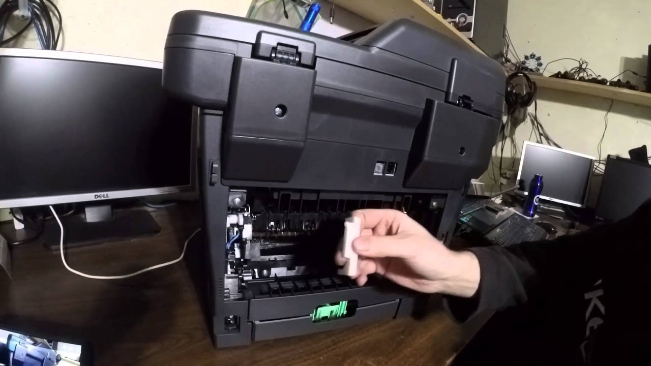 Brother MFC8710DW Fuser Change - Taking Out of Printer