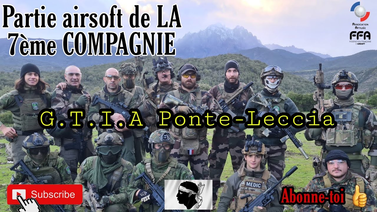 Airsoft Corse / OP à Ponte-Leccia 🔫✔/ Organisé par la G.T.I.A🔫🦊